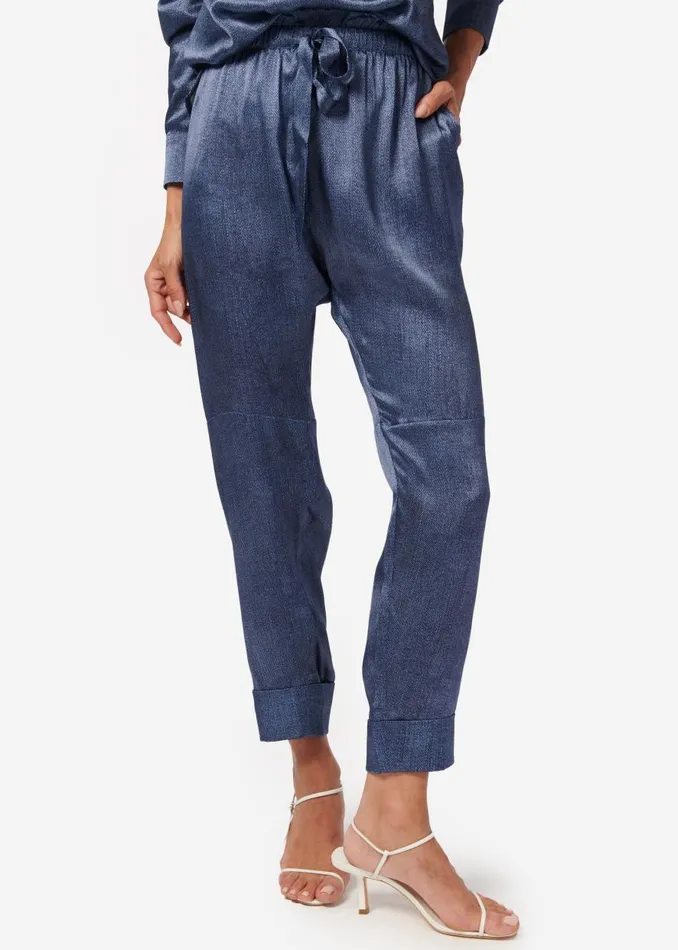 CAMI NYC Bottoms Women Gramercy Pant Raw Denim