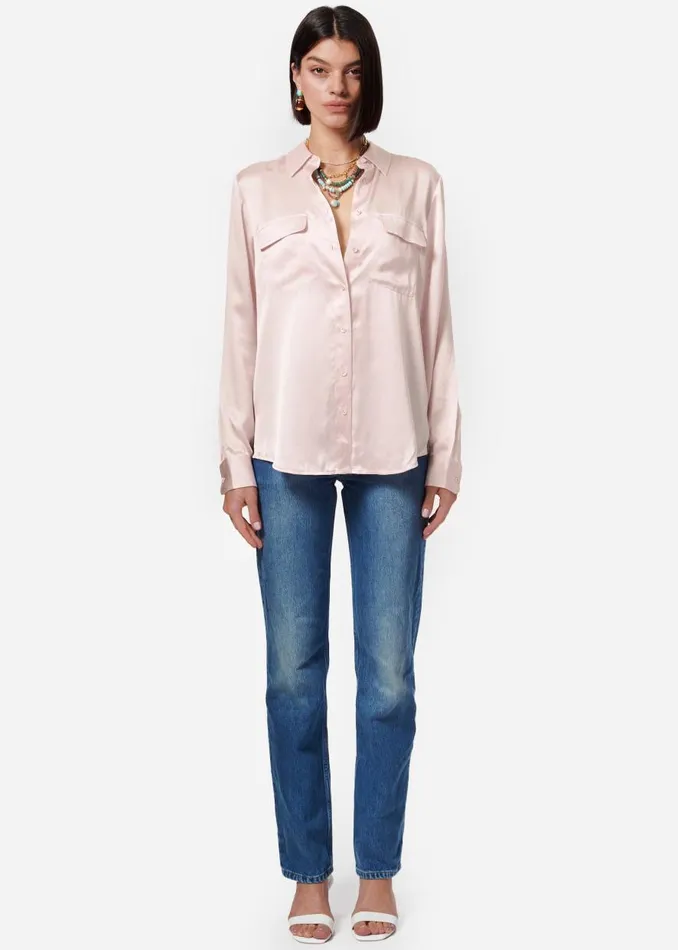 CAMI NYC Tops and Sweaters Women Rachelle Top Parfait