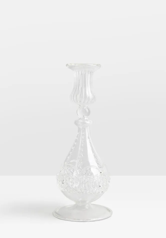 Candles Women Hush Anna Nina Bounty Glass Candle Holder Clear Glass
