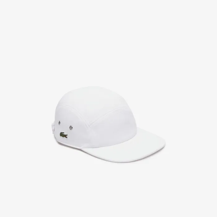 Caps and Hats MenWomen Lacoste Unisex Organic Cotton Piqu Cap White 001