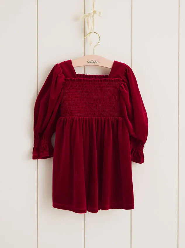 Caroline Velvet Mini Dress Red Girl Altar039d State Dresses