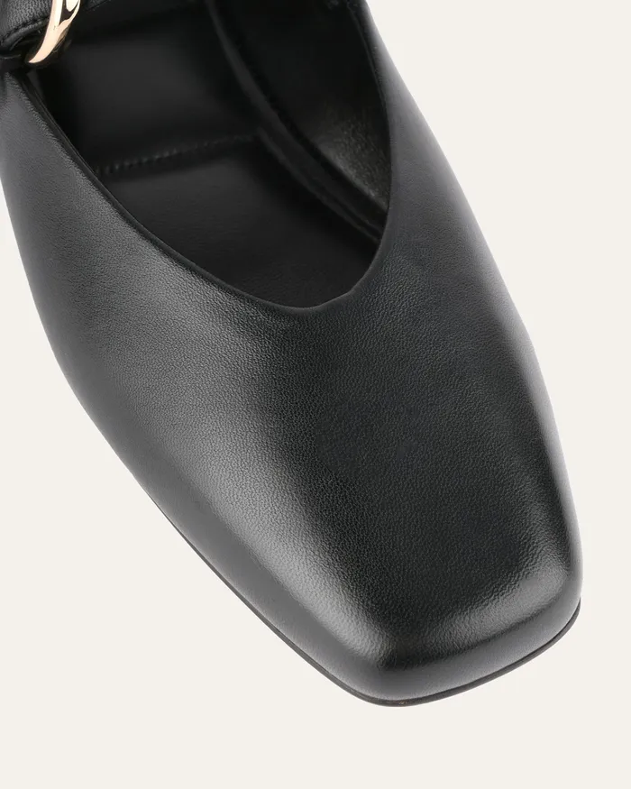 CASUAL Women Annabelle casual flats black leather jomercer CASUAL Women Annabelle casual flats black leather jomercer