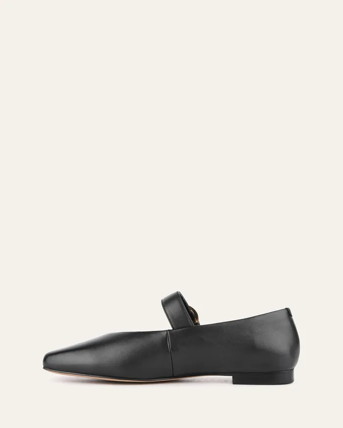 CASUAL Women Annabelle casual flats black leather jomercer CASUAL Women Annabelle casual flats black leather jomercer