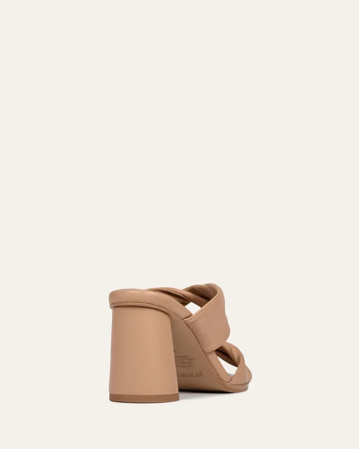 Caylie high heel sandals beige leather Women HIGH SANDALS jomercer Caylie high heel sandals beige leather Women HIGH SANDALS jomercer