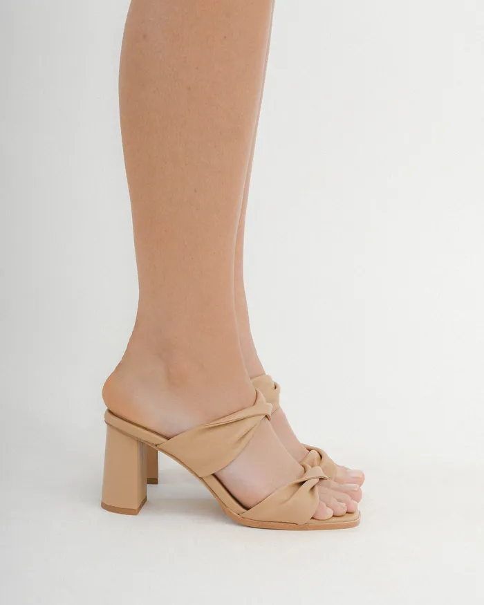 Caylie high heel sandals beige leather Women HIGH SANDALS jomercer Caylie high heel sandals beige leather Women HIGH SANDALS jomercer