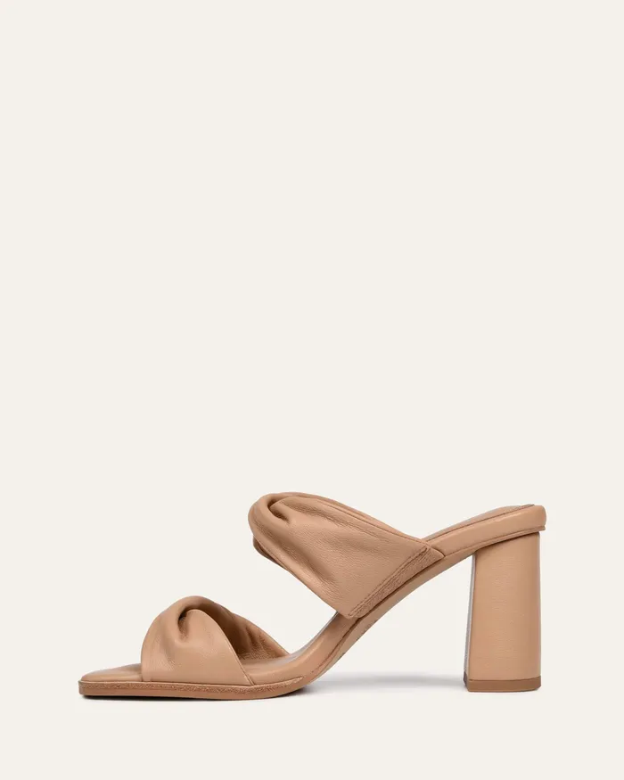 Caylie high heel sandals beige leather Women HIGH SANDALS jomercer Caylie high heel sandals beige leather Women HIGH SANDALS jomercer