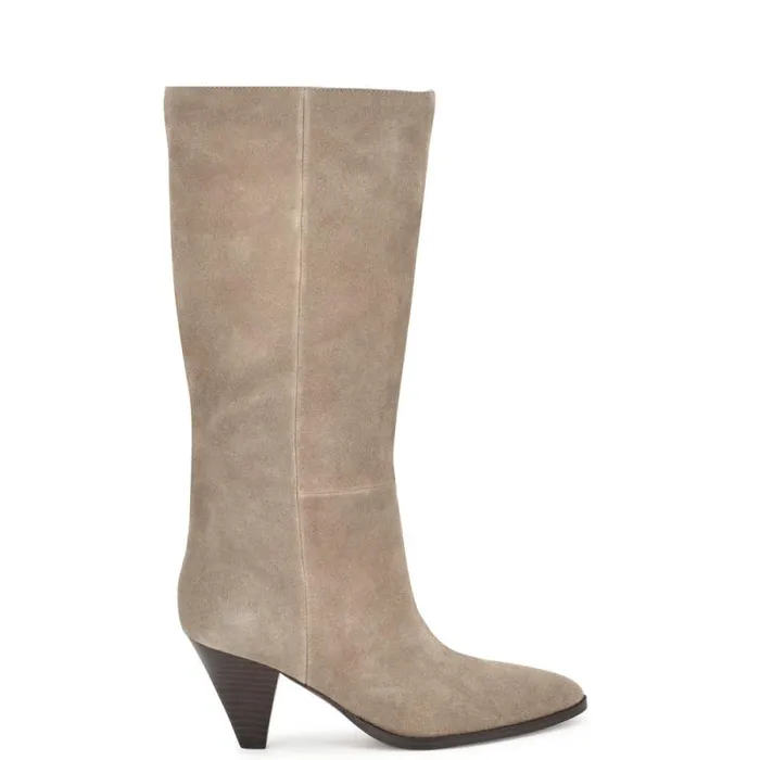 Ceynote Heeled Boots Medium Natural Women Nine West Heels