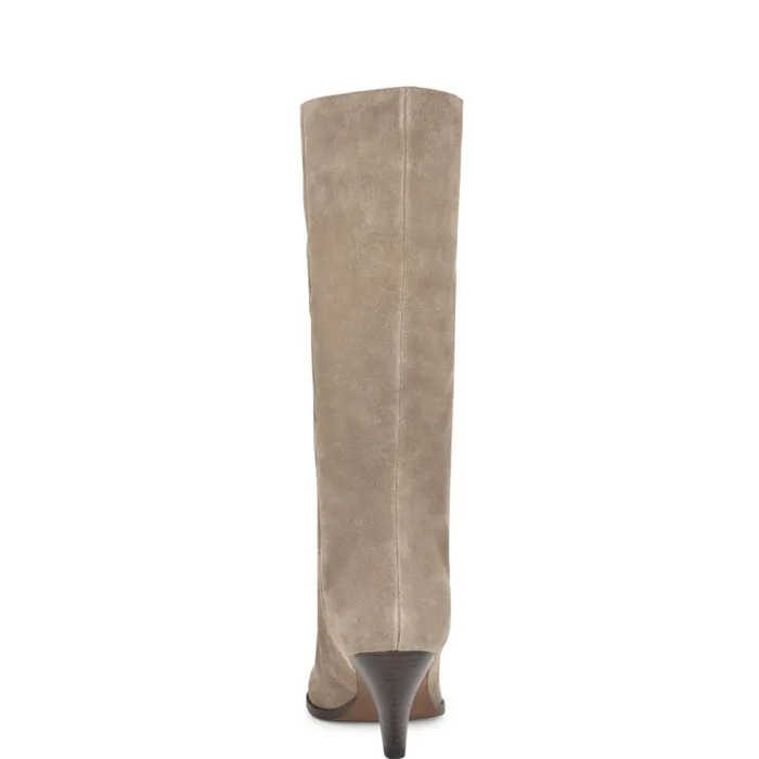 Ceynote Heeled Boots Medium Natural Women Nine West Heels Ceynote Heeled Boots Medium Natural Women Nine West Heels