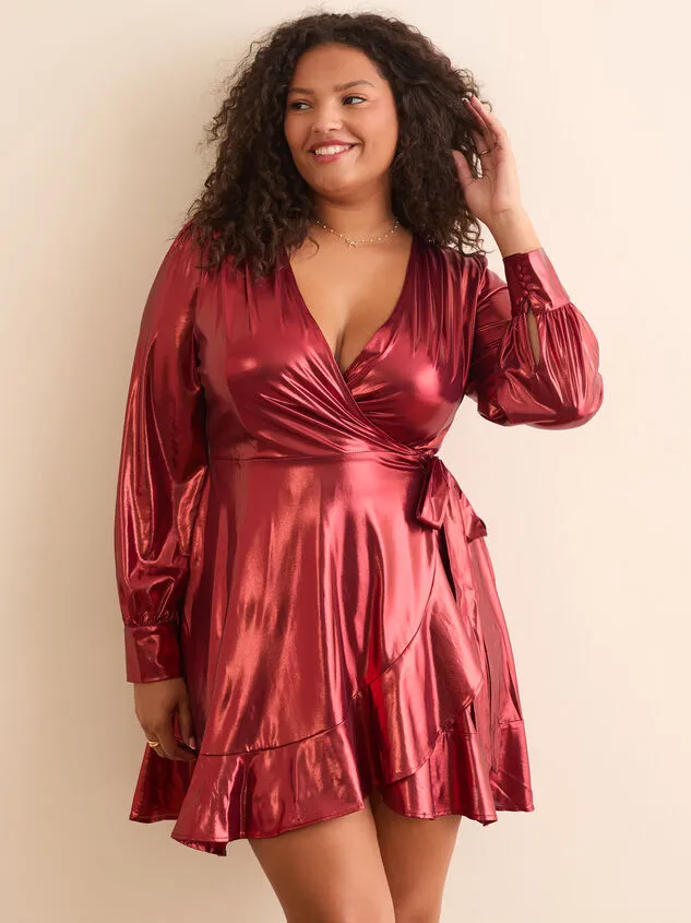 Charlie Shimmer Mini Dress Ruby Women Altar039d State Dresses