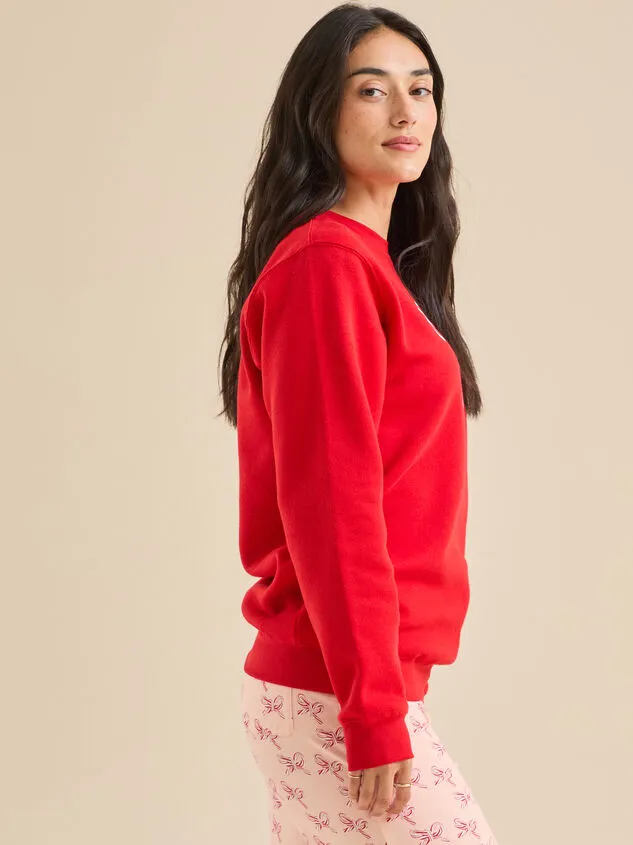 Christmas Crew Adult Graphic Sweatshirt Red Women Altar039d State Mama Christmas Crew Adult Graphic Sweatshirt Red Women Altar039d State Mama