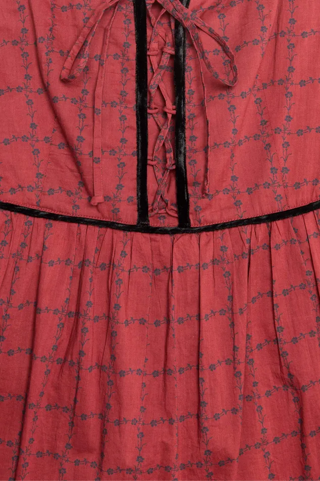 Christy Dawn Dresses Women The Adele Dress Crimson Trellis Christy Dawn Dresses Women The Adele Dress Crimson Trellis