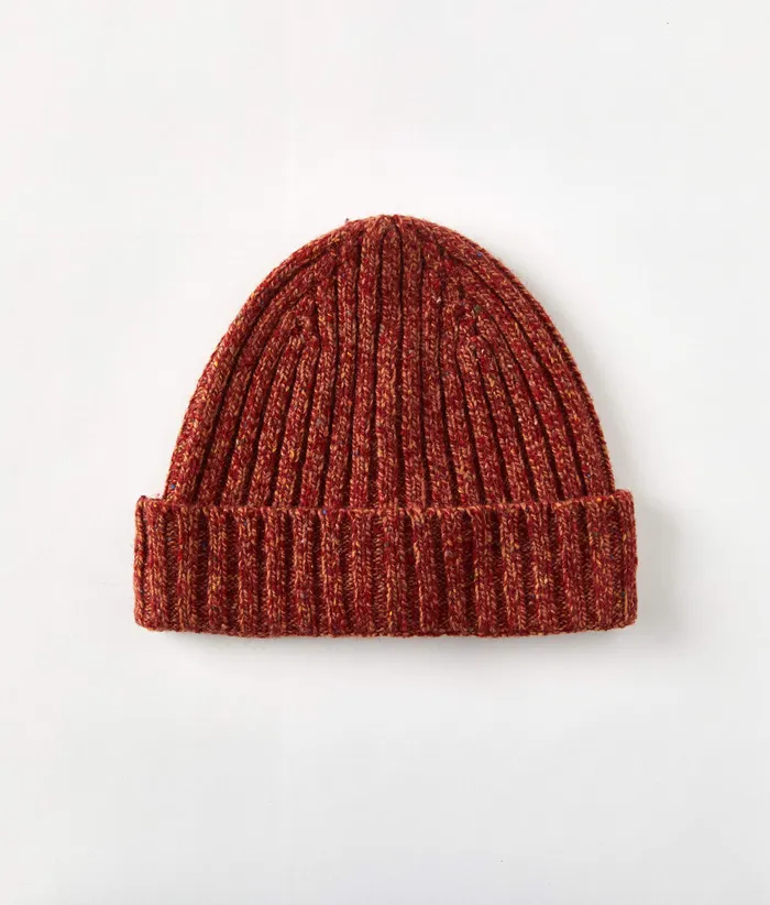 Christy Dawn The James Beanie Heathered Blood Orange Women Accessories and Offerings Christy Dawn The James Beanie Heathered Blood Orange Women Accessories and Offerings