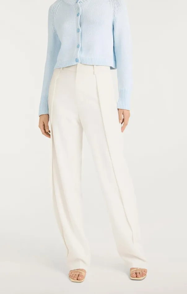 Cinq Sept Becca Pant Ivory Women Pants