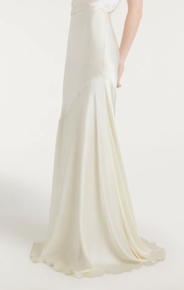 Cinq Sept Carter Skirt Ivory Women Skirts