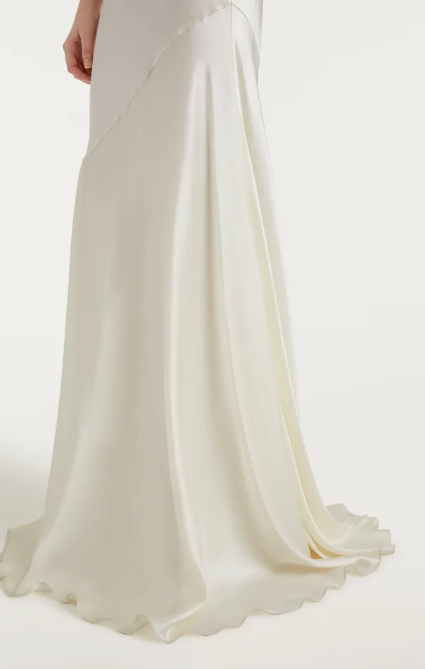 Cinq Sept Carter Skirt Ivory Women Skirts