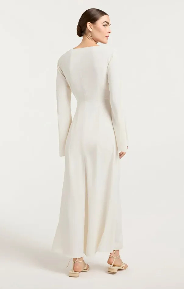 Cinq Sept Crepe Talita Coverup Ivory Women Coverups