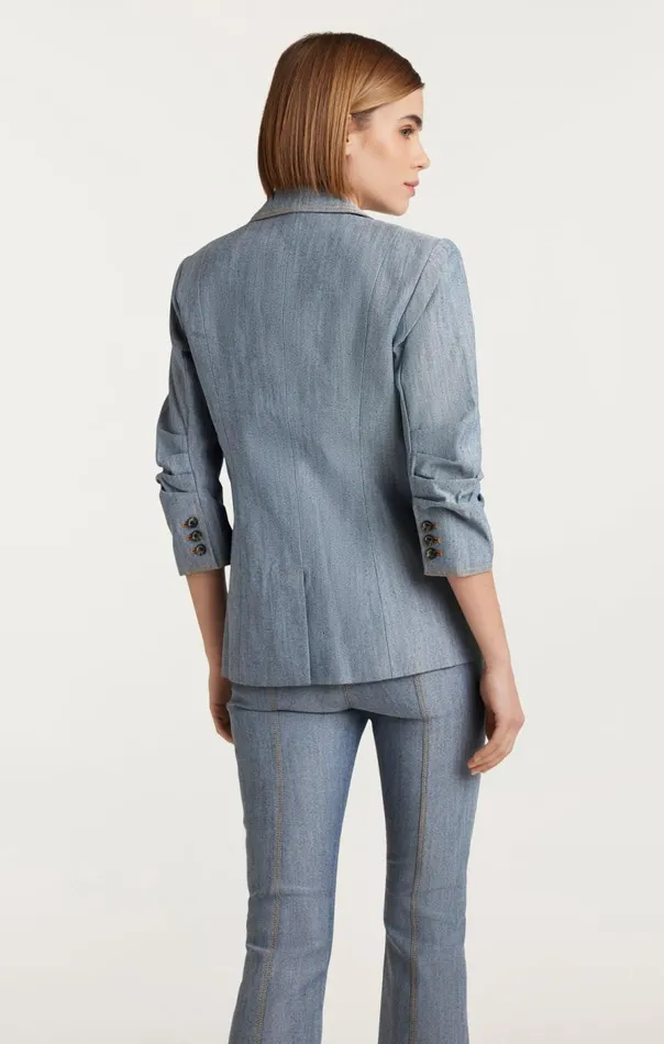 Cinq Sept Denim Khloe Blazer Lightindigo Women Blazers