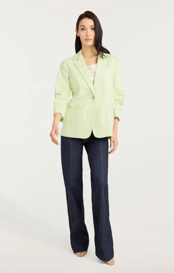 Cinq Sept Denim Khloe Blazer Pistachio Women Denim