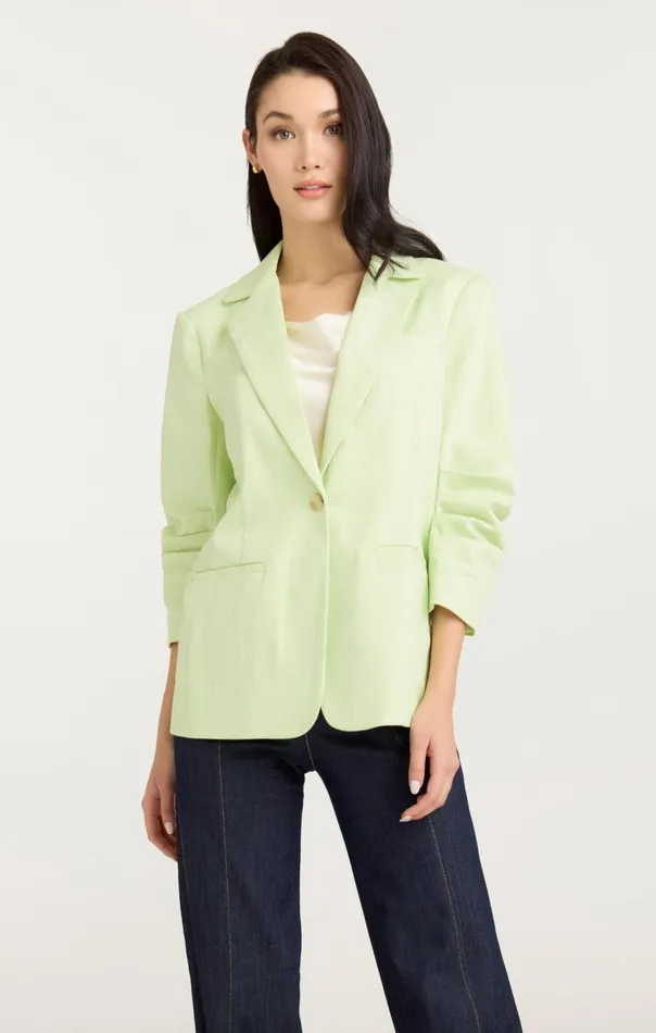 Cinq Sept Denim Khloe Blazer Pistachio Women Denim