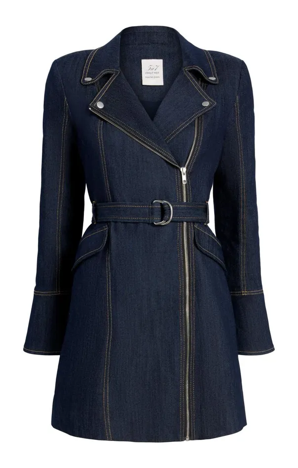 Cinq Sept Evie Dress Indigo Women Mini