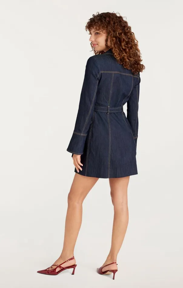 Cinq Sept Evie Dress Indigo Women Mini