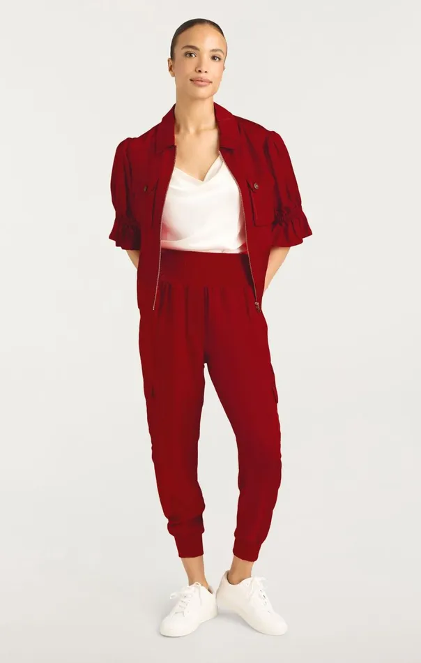 Cinq Sept Giles Pant Rosewood Women Pants