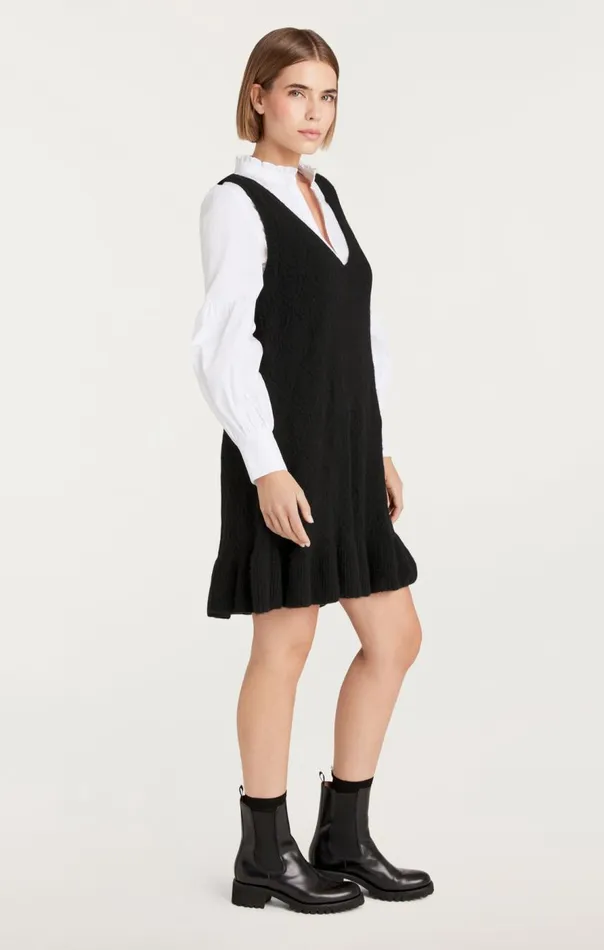 Cinq Sept Greysen Dress Blackwhite Women Sweaters and Knits