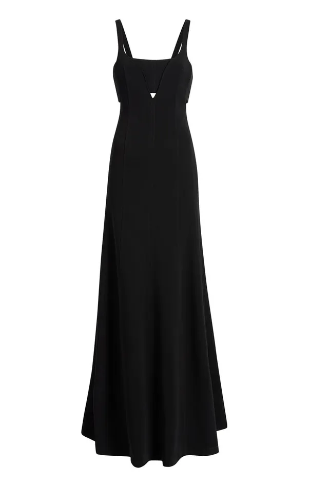 Cinq Sept Liliane Gown Black Women Cocktail and Evening