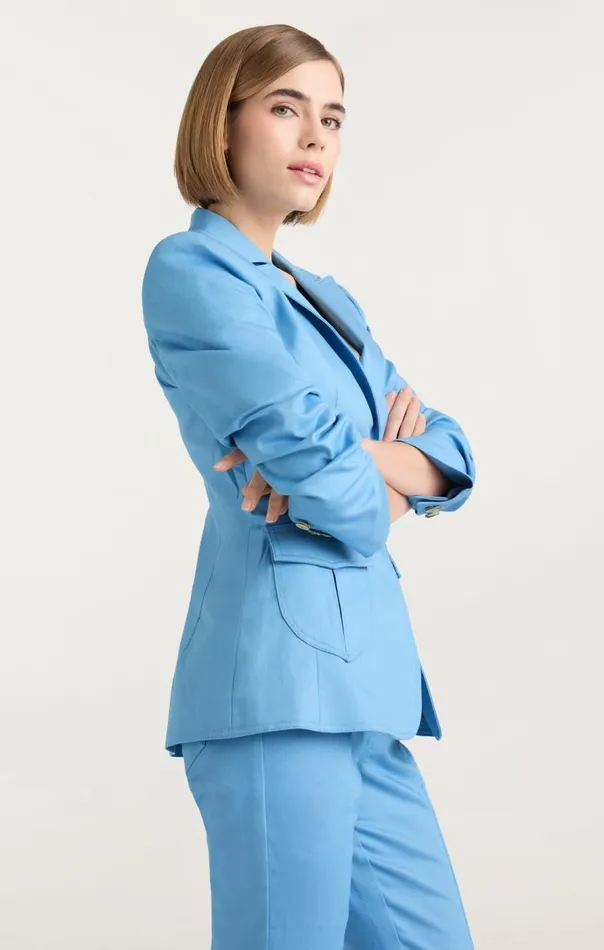 Cinq Sept Louisa Jacket Blissfulblue Women Blazers