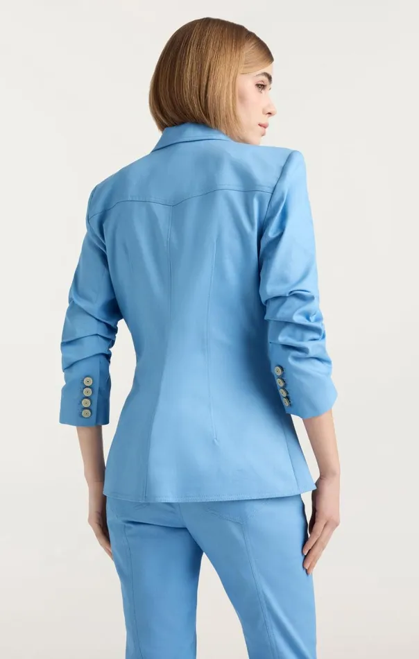 Cinq Sept Louisa Jacket Blissfulblue Women Blazers