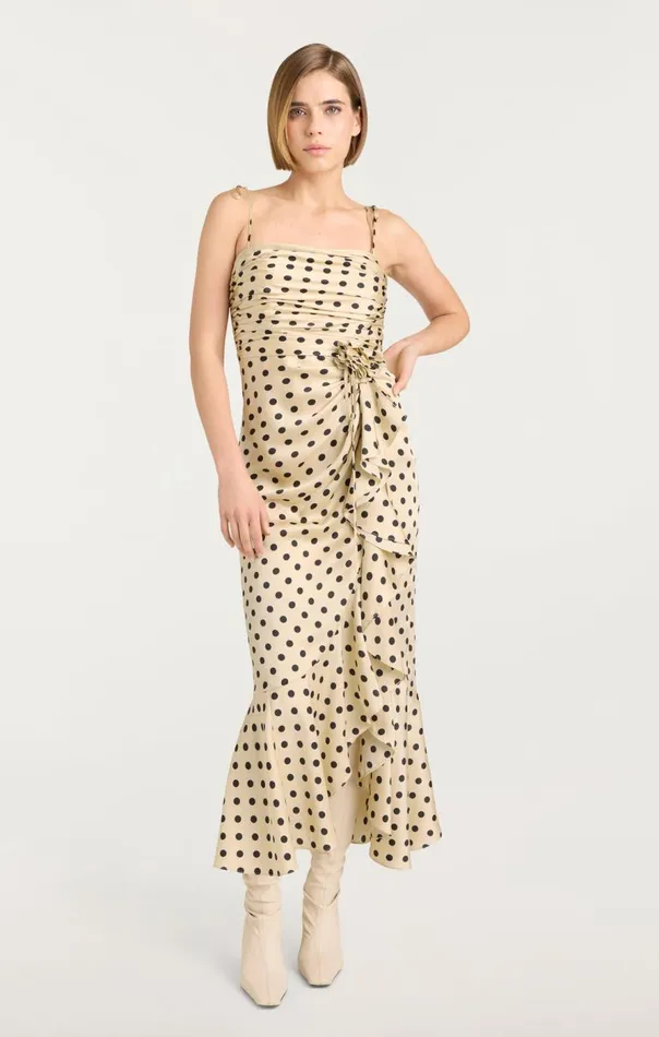 Cinq Sept Mireya Dress Gardeniablack Women Cocktail and Evening