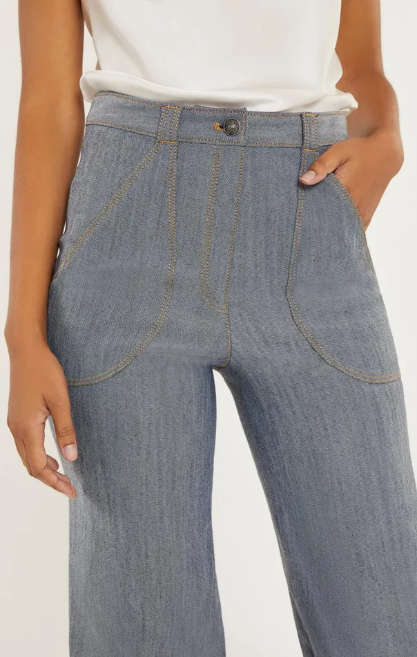 Cinq Sept Paco Pant Lightindigo Women Denim