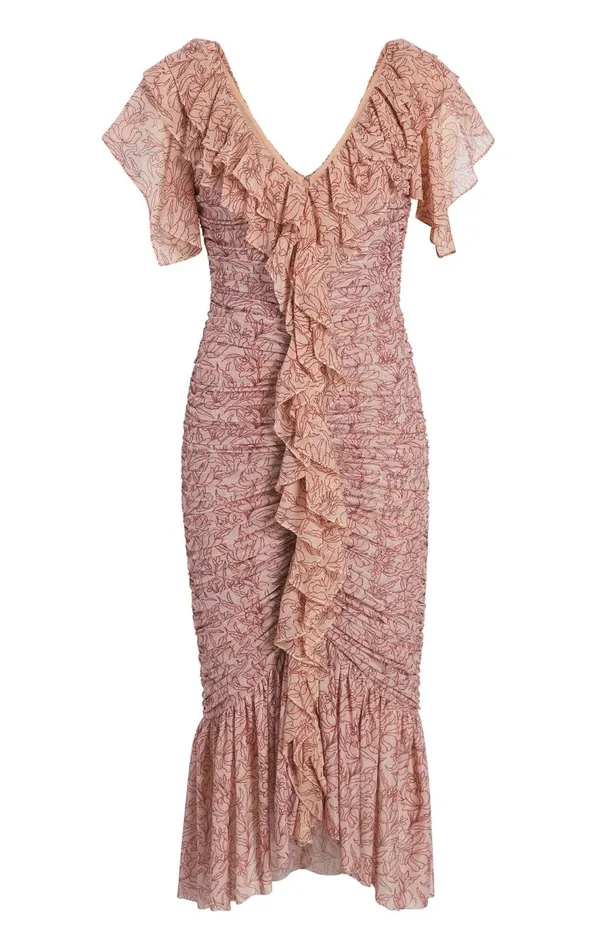 Cinq Sept Paola Dress Blushermulti Women Cocktail and Evening
