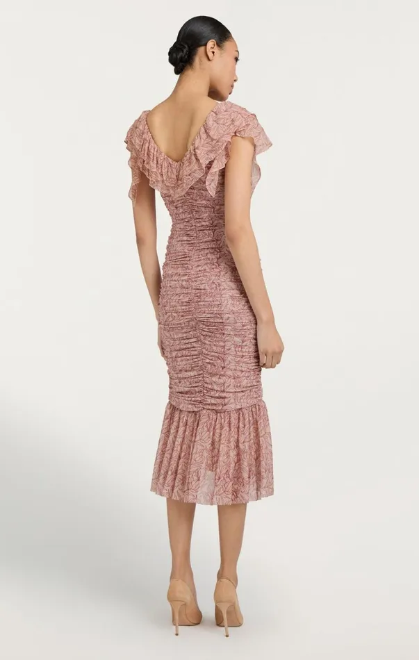 Cinq Sept Paola Dress Blushermulti Women Cocktail and Evening