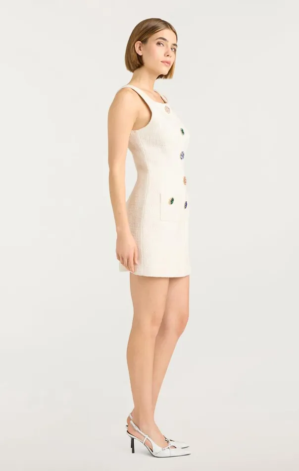 Cinq Sept Randi Dress Gardenia Women Mini