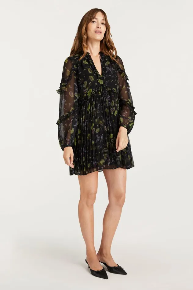 Cinq Sept Robin Dress Blackmulti Women Mini