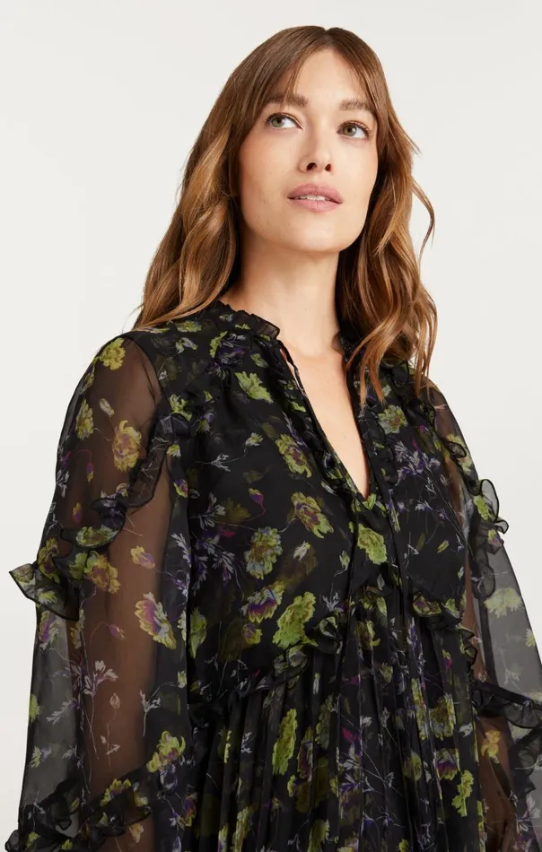 Cinq Sept Robin Dress Blackmulti Women Mini