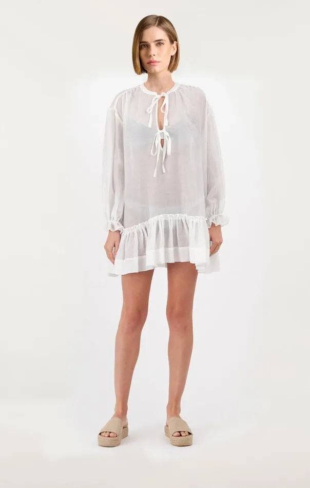 Cinq Sept Scottie Coverup White Women Coverups