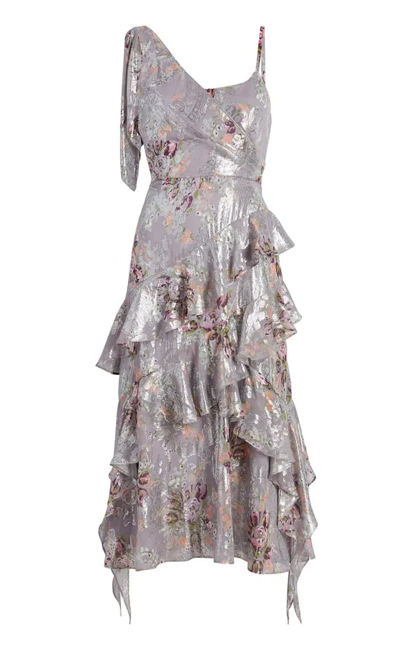 Cinq Sept Trevor Dress Greymulti Women Cocktail and Evening