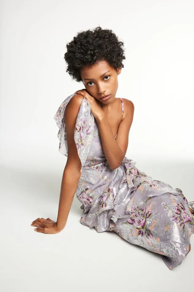 Cinq Sept Trevor Dress Greymulti Women Cocktail and Evening