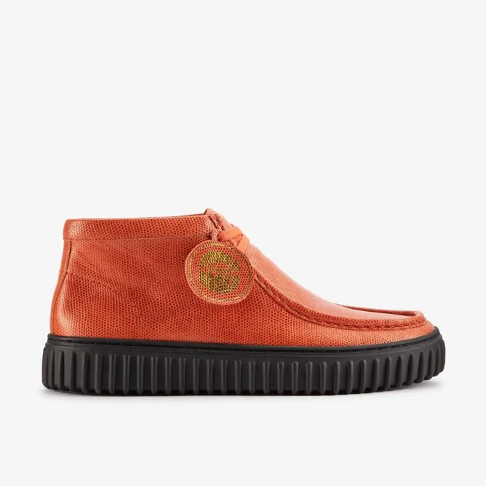 Clarks Ankle Boots Martine Rose Torhill Hi Orange Interest Leather 8211 Women