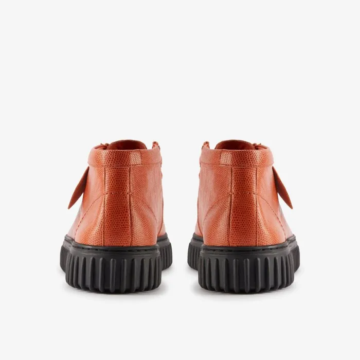 Clarks Ankle Boots Martine Rose Torhill Hi Orange Interest Leather 8211 Women