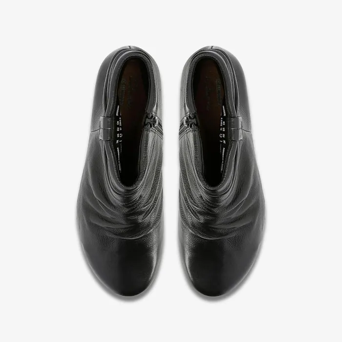 Clarks Ankle Boots Matron Ella Ankle Boot Black Leather 8211 Women