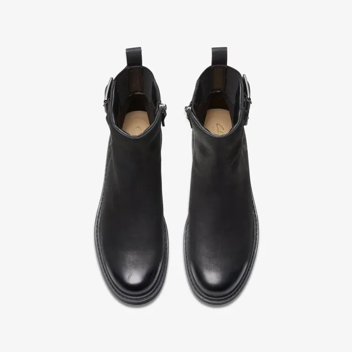 Clarks Ankle Boots Orinoco 2 Bay Black Leather 8211 Women