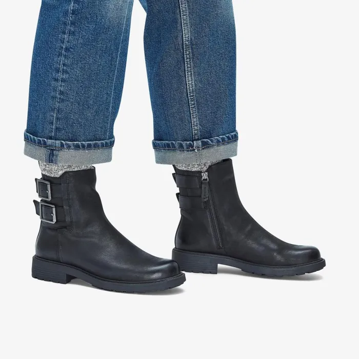 Clarks Ankle Boots Orinoco 2 Bay Black Leather 8211 Women