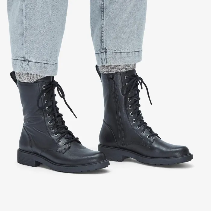 Clarks Ankle Boots Orinoco 2 Style Boot Black Leather 8211 Women