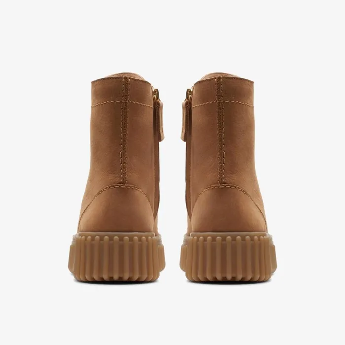 Clarks Ankle Boots Torhill Rise Light Tan Nubuck 8211 Women
