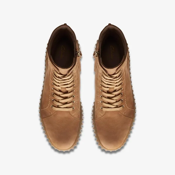 Clarks Ankle Boots Torhill Rise Light Tan Nubuck 8211 Women