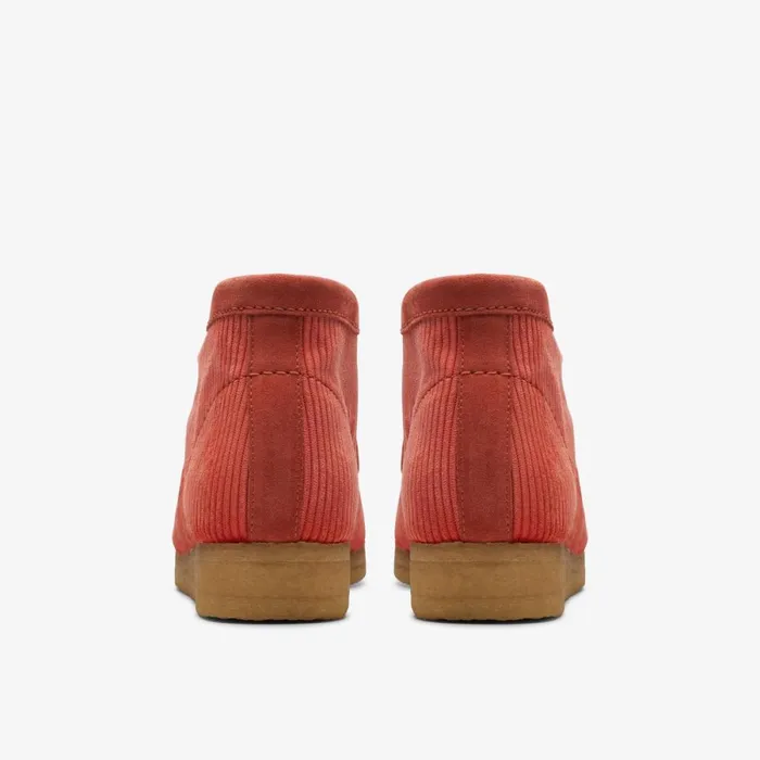 Clarks Ankle Boots Wallabee Boot Coral Cord 8211 Women