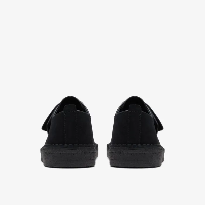 Clarks Black Shoes Coal London Black Suede 8211 Men